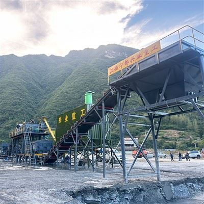 WBZ 600 stabilizuoto dirvožemio surinkimo gamykla